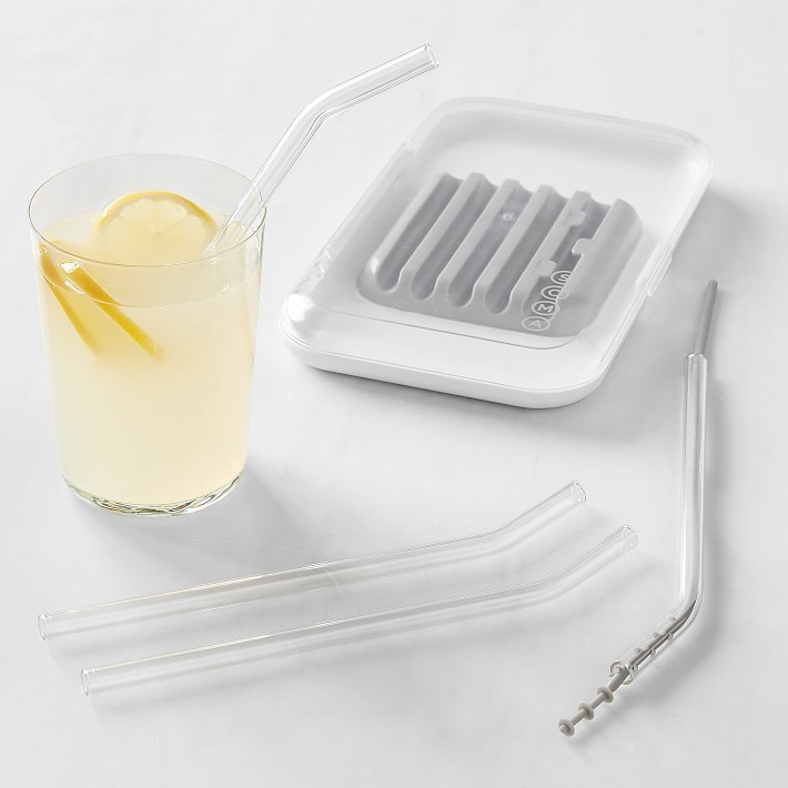 SOMA Straw Set, Clear | Williams-Sonoma