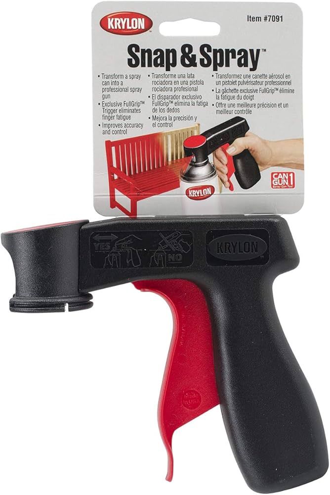 Krylon Snap & Spray Reuseable Spray Paint Gun For Cans | Amazon (US)