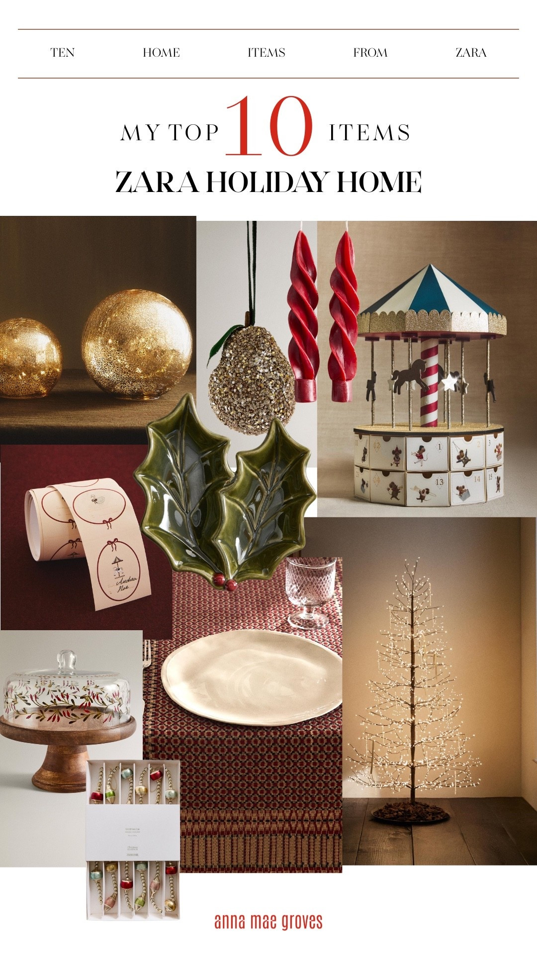 More of my faves from Zara’s holiday home collection! They have great trees, decor and some adorable kids toys! 



#LTKSeasonal #LTKHoliday #LTKHome