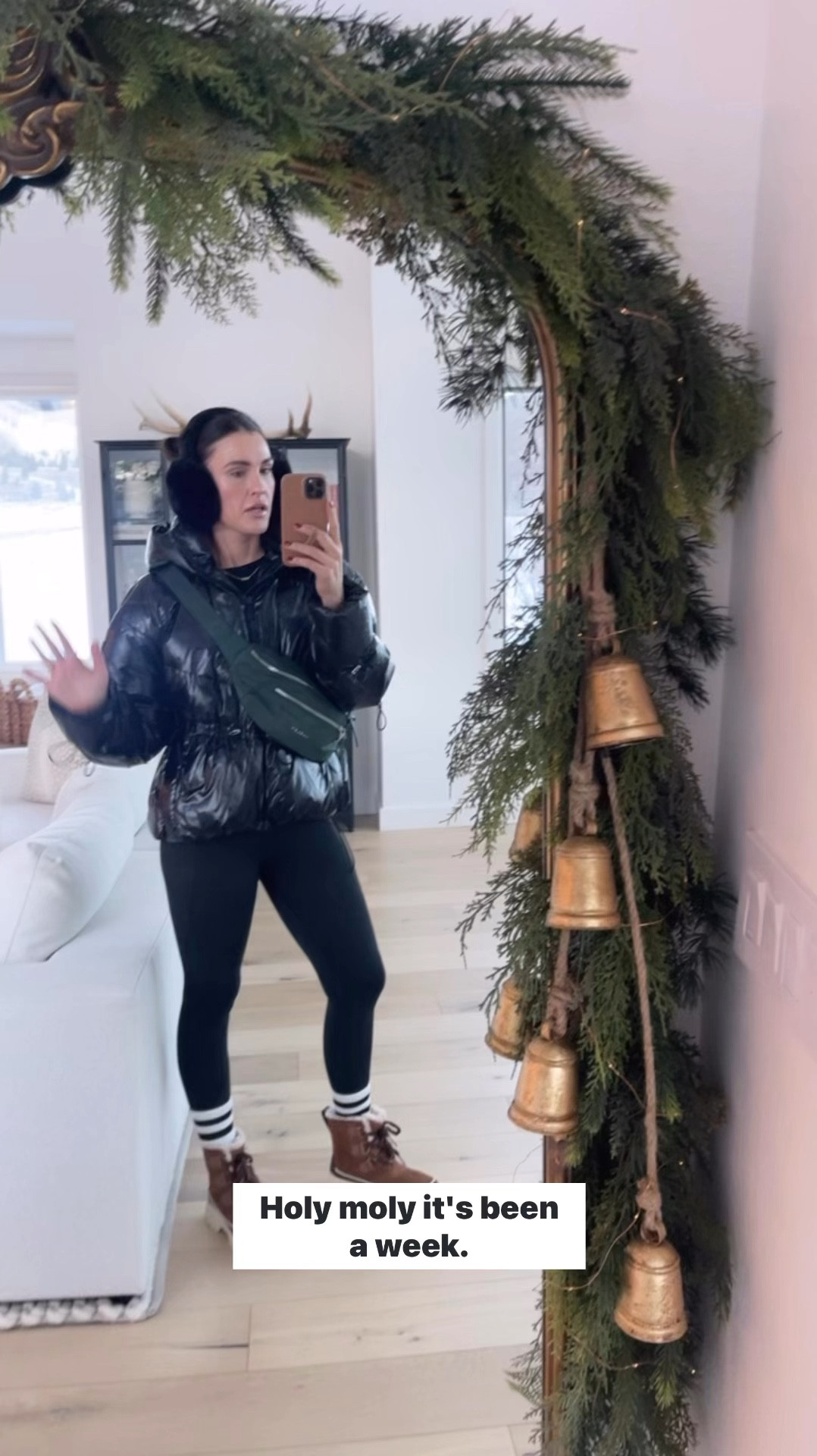 HOLIDAY \ my favorite target garland is back in stock!!

Christmas 
Mirror 
Decor


#LTKWatchNow #LTKHoliday #LTKHome