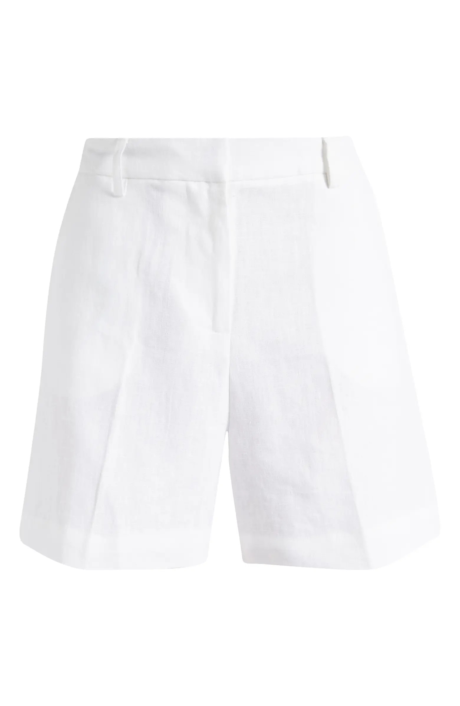 Faithfull the Brand Antibes High Waist Linen Shorts | Nordstrom | Nordstrom