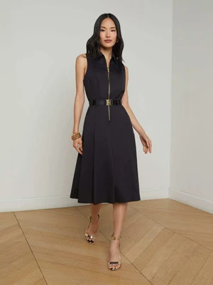 Kylo Poplin Shirt Dress | L'Agence