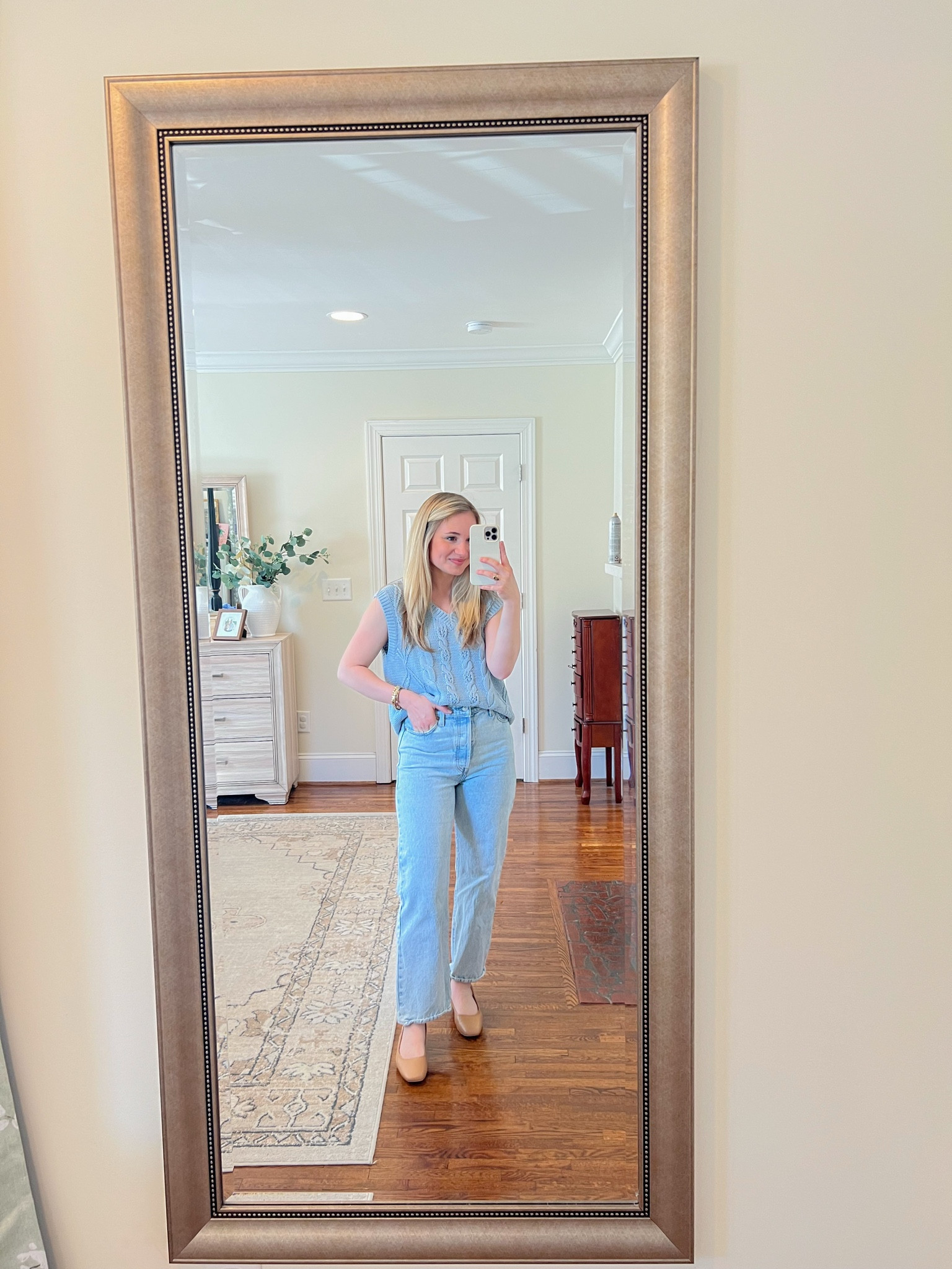 Casual spring style! Went with  monochromatic look and added these flats from Amazon! 

#LTKFindsUnder50 #LTKMostLoved #LTKSeasonal