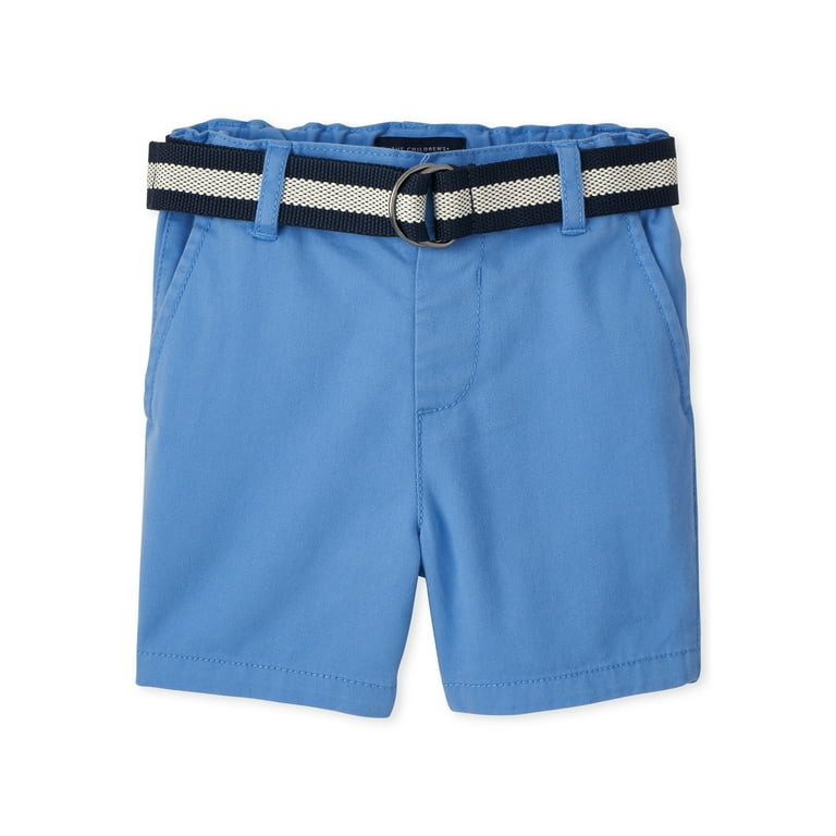 The Children's Place Baby and Toddler Boys Belted Chino Shorts, Sizes 6M-5T | Walmart (US)