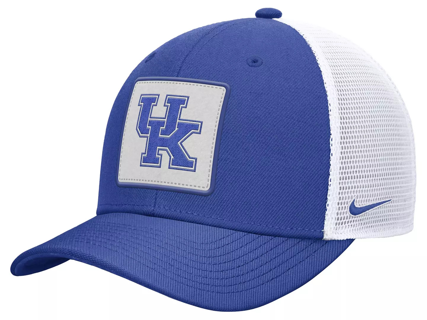 Nike Adult Kentucky Wildcats Game Royal Patch Structured Rise Trucker Hat | DICK'S Sporting Goods