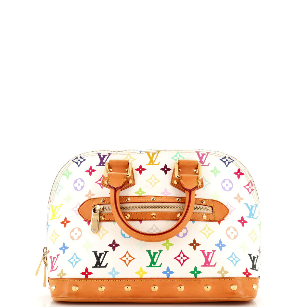 Alma Handbag Monogram Multicolor PM | Rebag