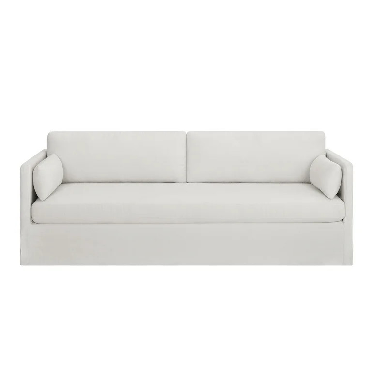 Better Homes & Gardens Waylen Slipcover Sofa, Cream, by Dave & Jenny Marrs | Walmart (US)