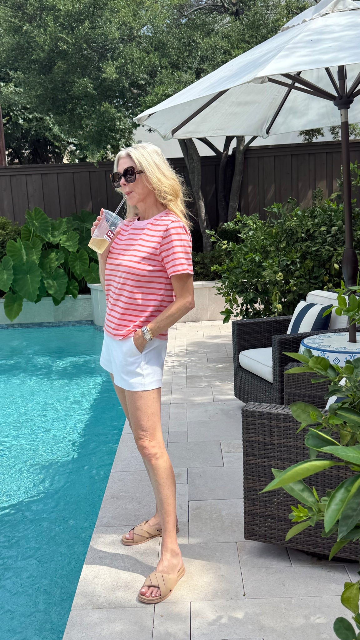 Love this easy combo for summer! Size S  

#LTKStyleTip #LTKSeasonal #LTKFindsUnder100