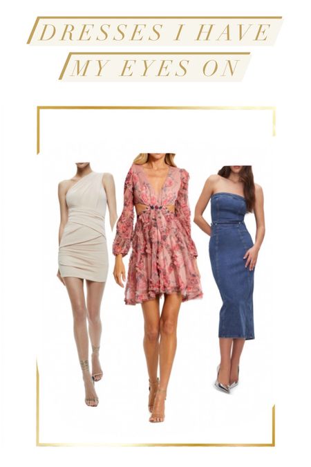 Spring Dresses- which is your favorite? 

#LTKparties #LTKover40 #LTKstyletip