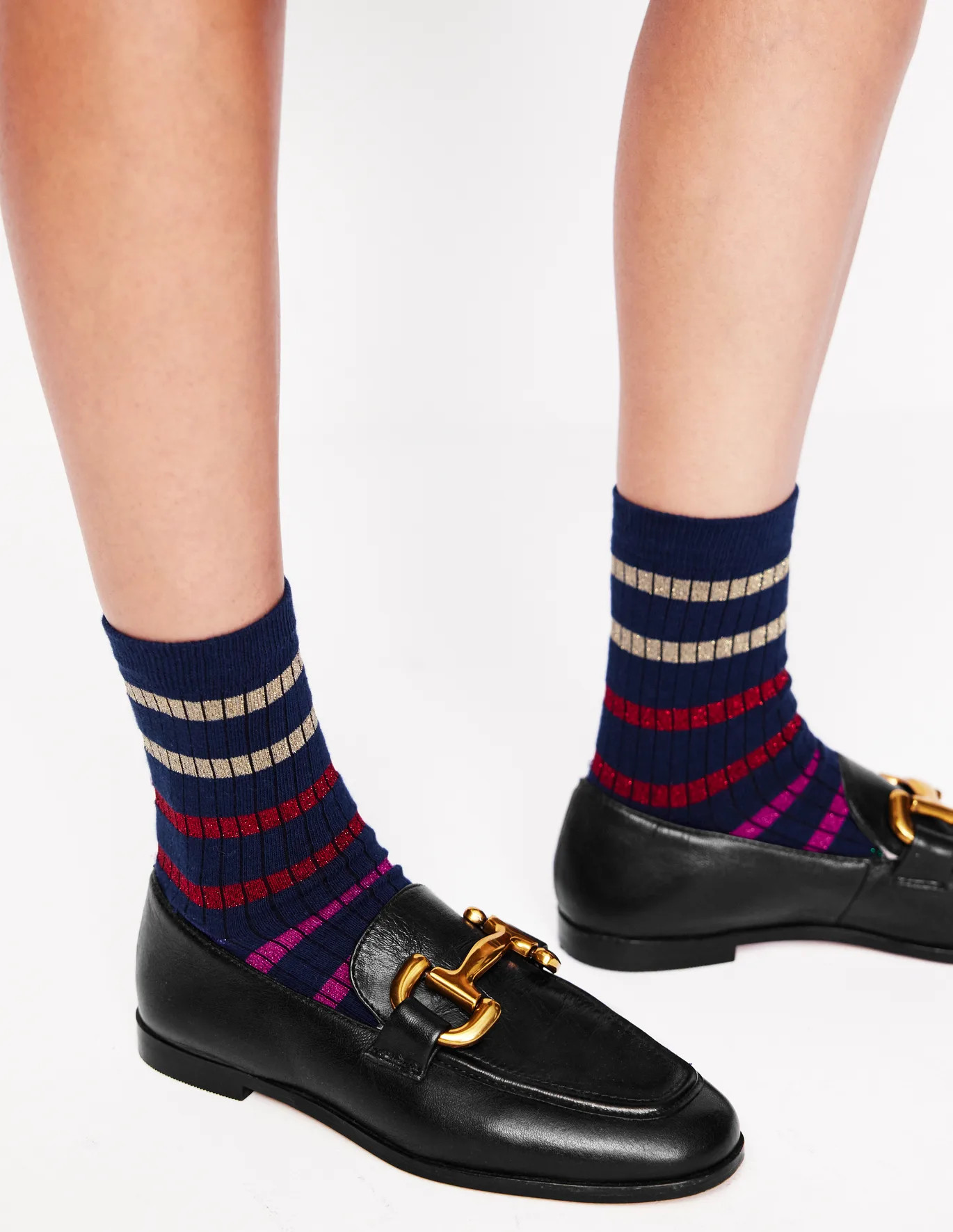 3 Pack Sparkle Socks | Boden UK