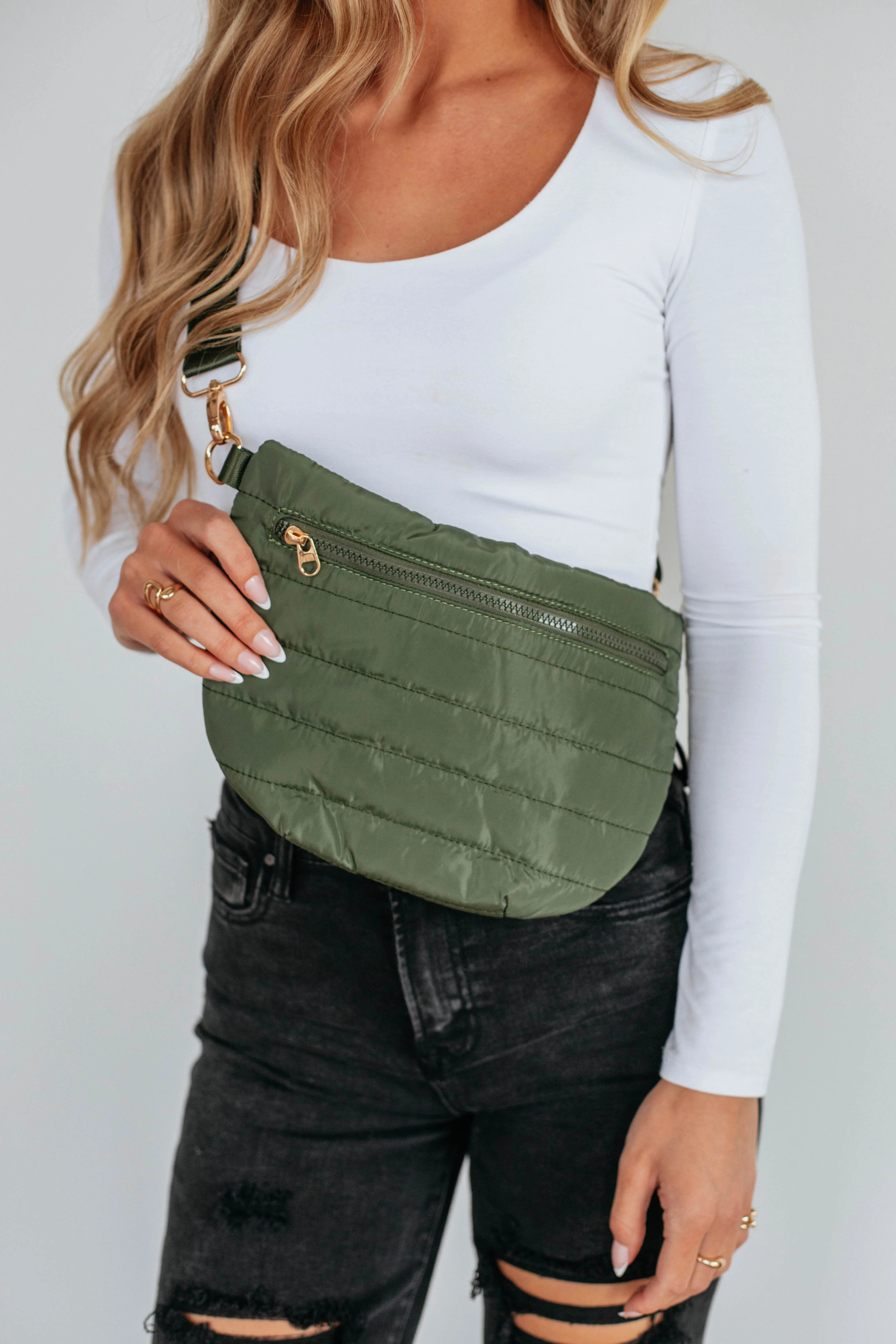 All I Need Belt Bag - Olive | Wild Oak Boutique