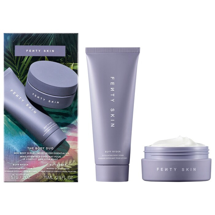 The Body Duo Mini Body Scrub + Moisturizer Essentials | Sephora (US)