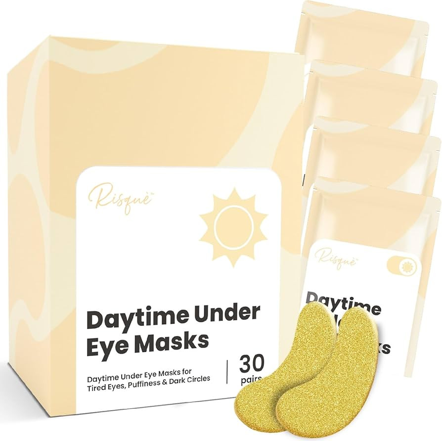 Daytime Under Eye Patches for Puffy Eyes and Dark Circles | Infused Gel Eye Mask Patches for Dark... | Amazon (US)