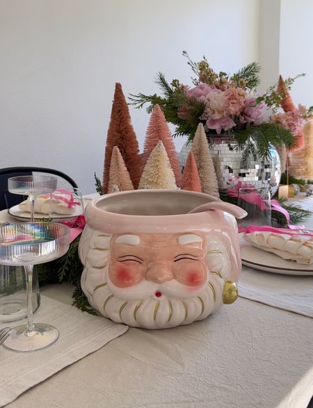 Santa punch bowl for Christmas party 

#LTKSeasonal #LTKparties #LTKHoliday
