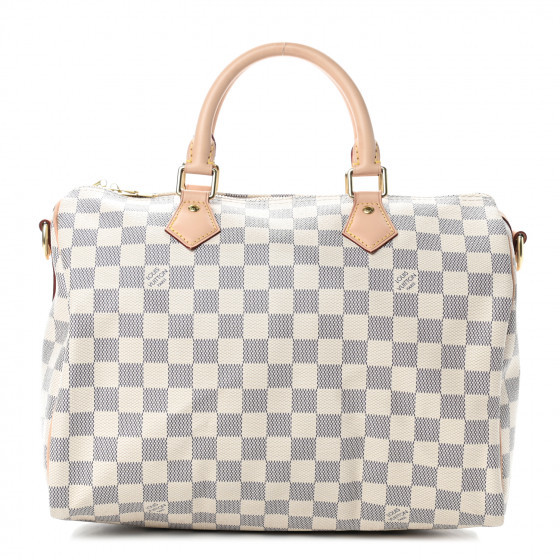 LOUIS VUITTON Damier Azur Speedy Bandouliere 30 | Fashionphile