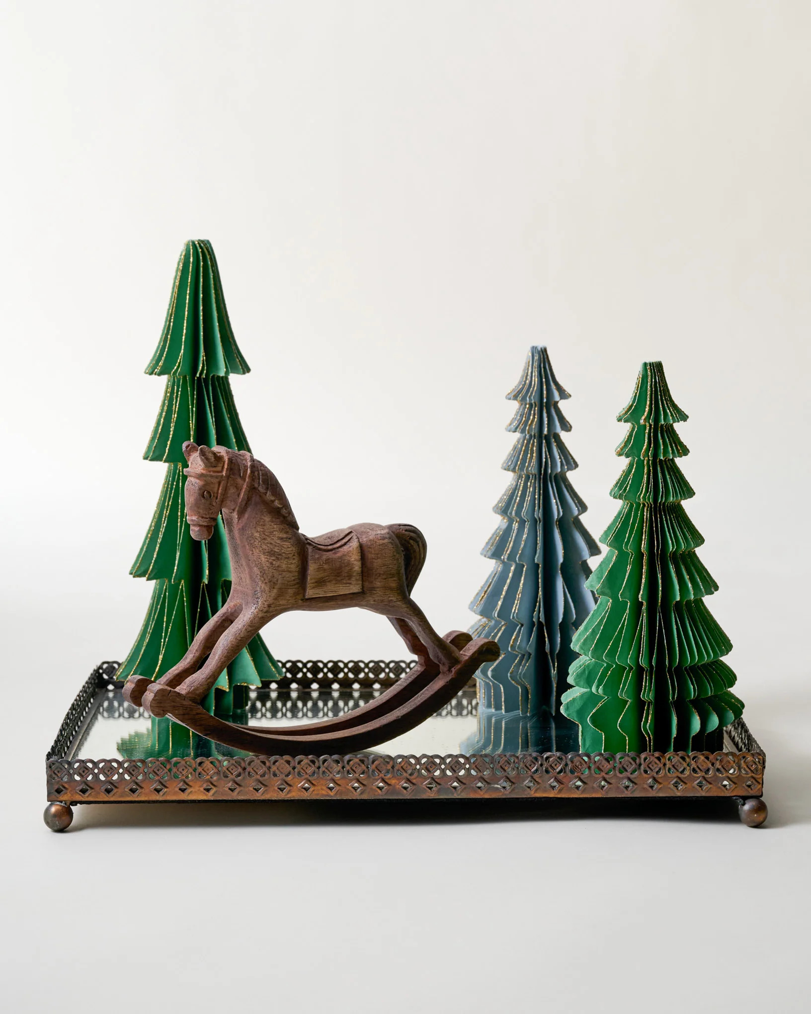 Hand-Carved Rocking Horse | Magnolia