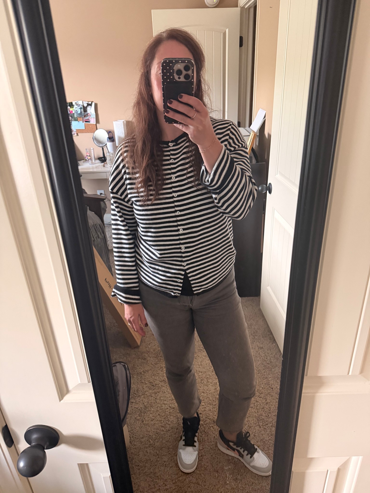 it’s giving 80° outside but emotionally I’m still in sweater weather 🤷🏼‍♀️☀️ 
@levi @Nike US 

#LTKSeasonal #LTKOver40 #LTKootd