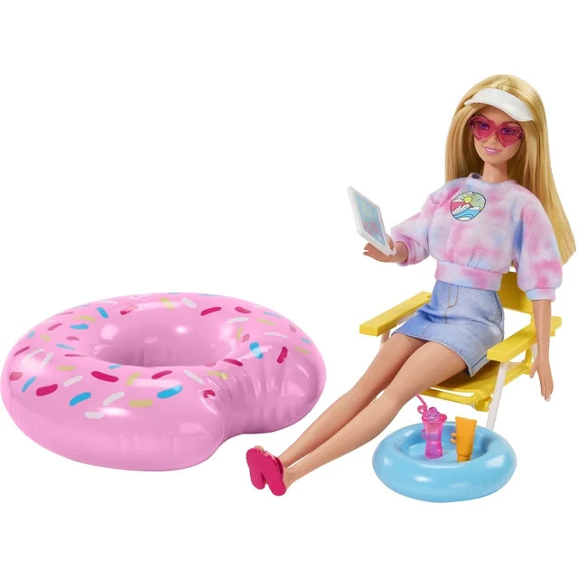 Barbie Accessories, Doll House Furniture, Pool Day Story Starter - Walmart.com | Walmart (US)
