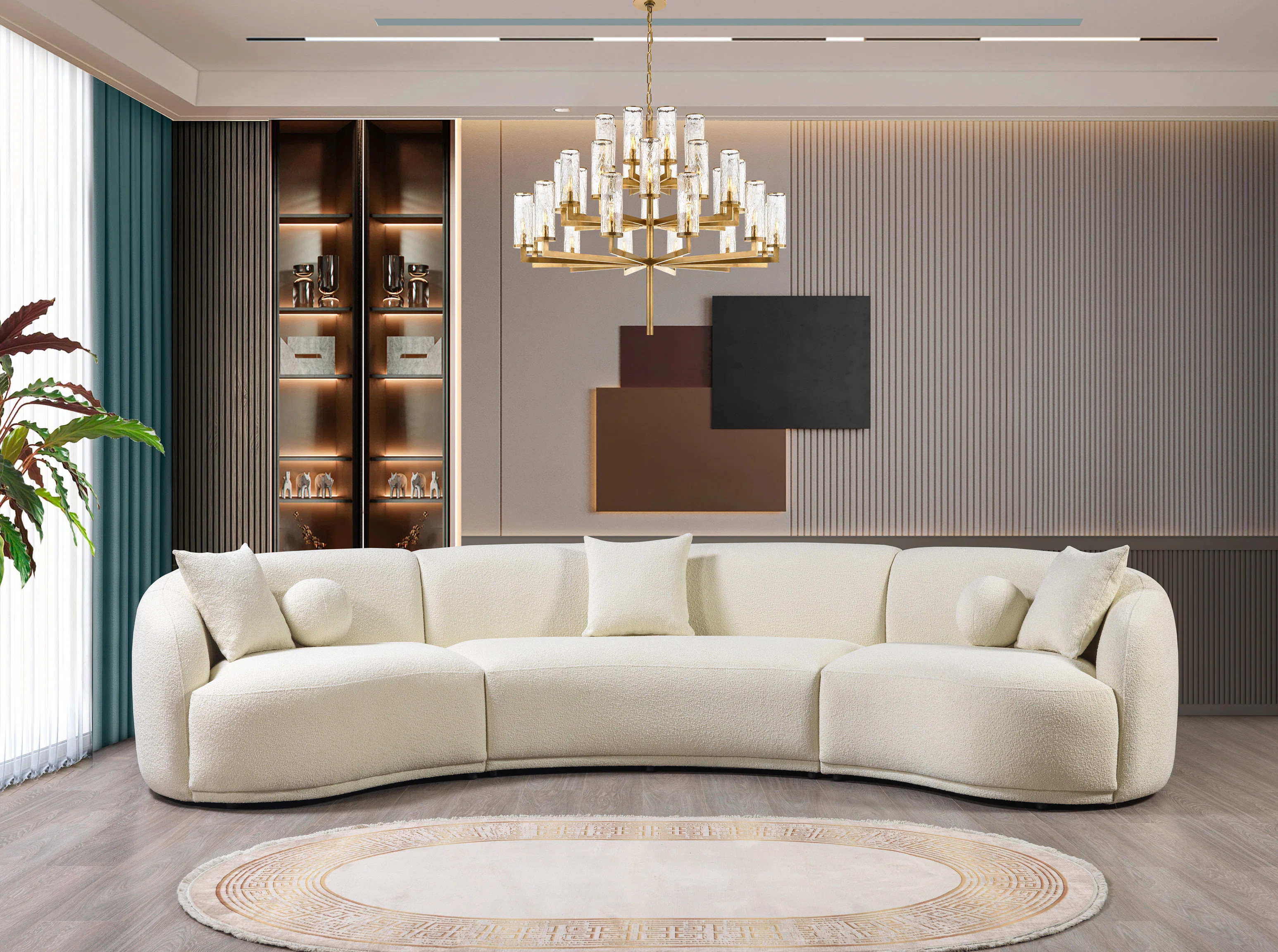 Demarri 3 - Piece Upholstered Sectional | Wayfair North America