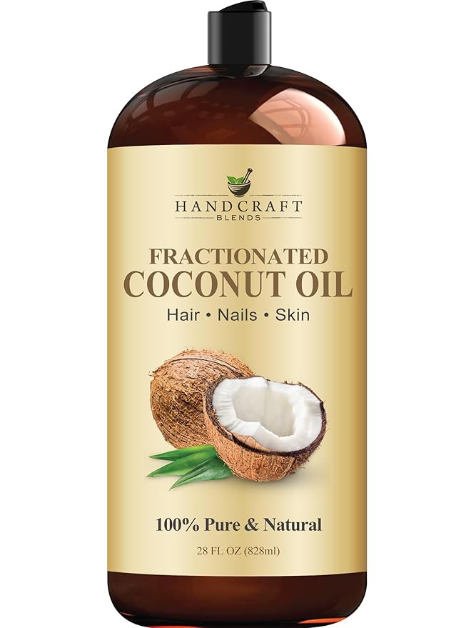 Handcraft Blends Fractionated Coconut Oil - 28 Fl Oz - 100% Pure and Natural - Premium Grade Carr... | Amazon (US)