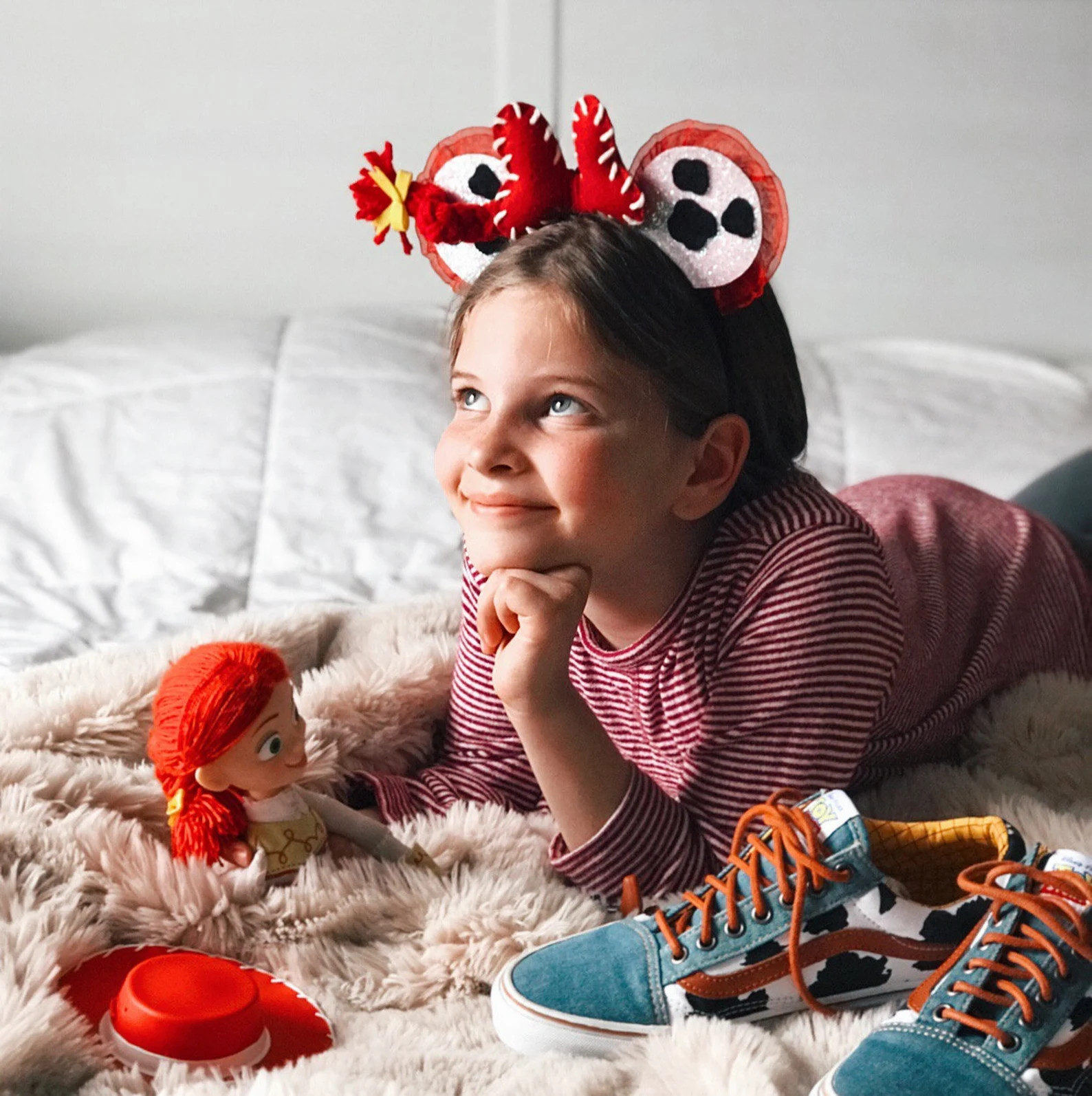 Cowgirl Jessie Toy Mouse Ears Headband for girls, NO TARIFFS, giddyupandgrow | Etsy (Global)