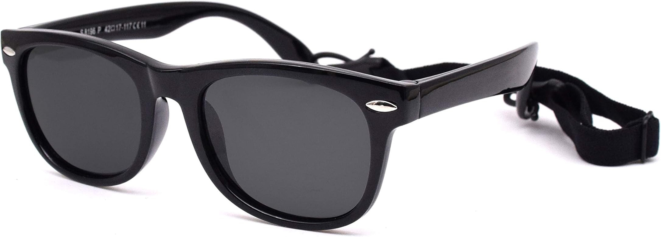 Flexible Polarized Baby Sunglasses for Toddler and Infant with Strap Age 0-3 | Amazon (US)