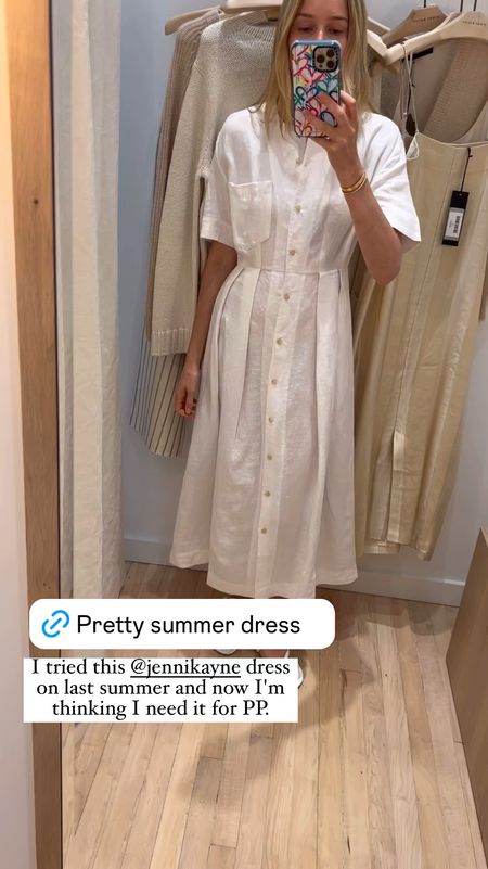 Easy white summer dress 

#LTKStyleTip #LTKTravel #LTKWorkwear