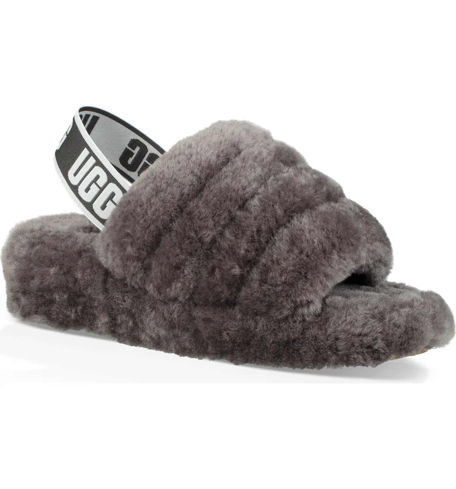 Fluff Yeah Faux Fur Slingback Sandal | Nordstrom