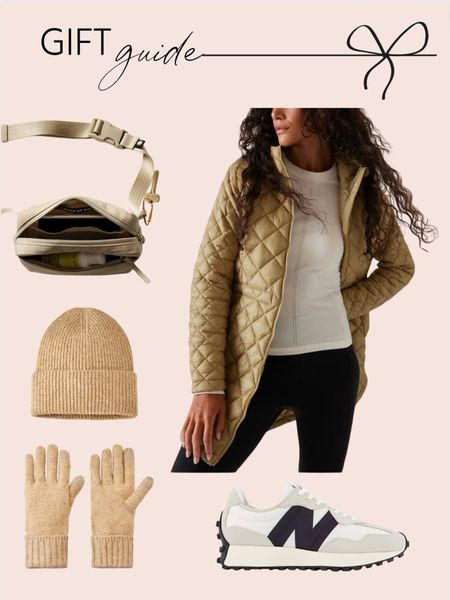 Gifts for Her | Fitness Enthusiast | Belt Bag | New Balance Sneakers | Quilted Coat | Leggings | Long Sleeve Tee | Hat | Gloves | Cold Weather Outfit

#LTKHoliday #LTKfitness #LTKGiftGuide