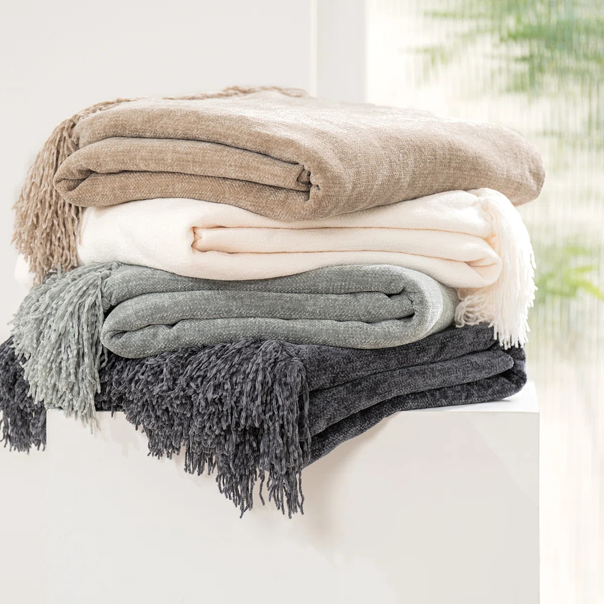 Soft Chenille Throw Blanket | Wayfair North America