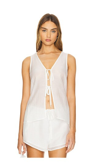 Bijou Top in Coconut | Revolve Clothing (Global)