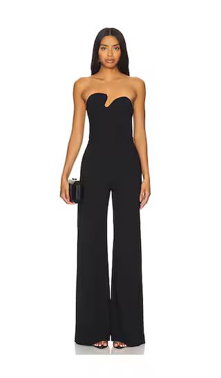 Strapless Puzzle Jumpsuit in Black | Revolve Clothing (Global)