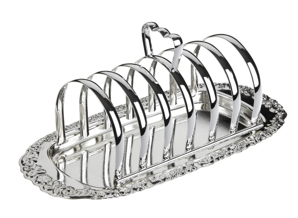 Corbell Silver Company Queen Anne Decorative Silver Plated Toast Rack & Reviews | Wayfair | Wayfair North America