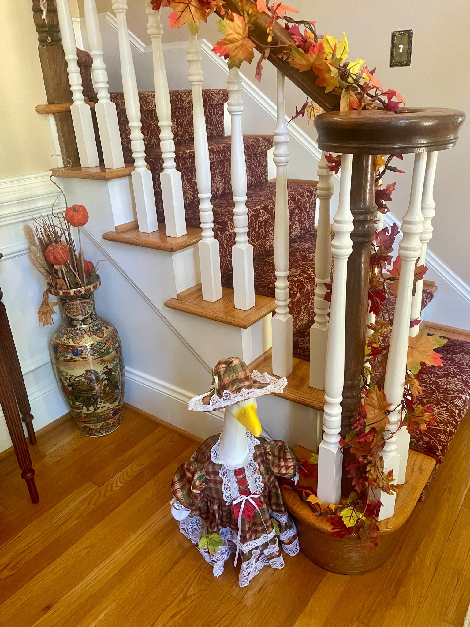 Bring timeless charm to your porch, entryway, or garden with the classic Union Products white goose statue 🪿✨. At 23” tall, this outdoor goose is the perfect size for dressing up in seasonal goose outfits all year long. Swap her looks for every occasion—🍂 a plaid fall dress with bonnet, 🎃 a witch costume for Halloween, 🎅 a Santa dress for Christmas, or 🌸 a sweet spring bonnet and polka dot dress.

This decorative garden goose makes a playful and nostalgic addition to your outdoor décor, while the plastic, weather-resistant material ensures it lasts season after season. Style it on your front porch, patio, or garden bed for a touch of whimsy that will delight neighbors and guests.

Perfect for holiday decorating, farmhouse style front porch décor, and year-round outdoor accents. Collect different goose clothes and costumes to give your goose a fresh look each month!


#LTKFindsUnder50 #LTKFindsUnder100 #LTKHome

#LTKHome #LTKFindsUnder100 #LTKFindsUnder50

#LTKFindsUnder100 #LTKHome #LTKFindsUnder50

#LTKFindsUnder50 #LTKFindsUnder100 #LTKHome