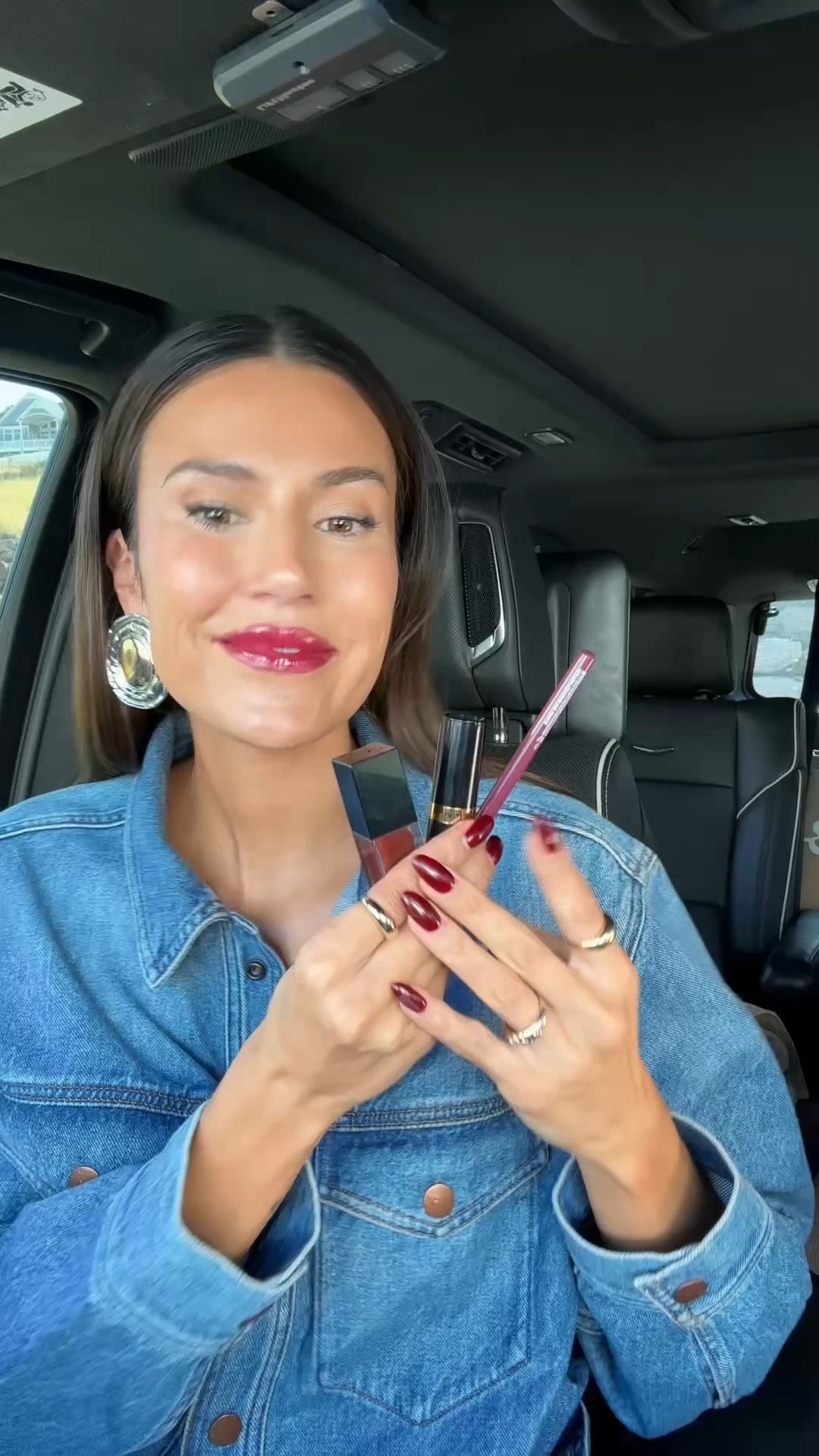 Burgundy lip for fall with affordable drugstore makeup 💫

Shades:
Pencil- plum & get it 
Lipstick- vampire love 
Lipgloss- jam session 

Fall makeup, winter makeup, Amazon beauty, Amazon makeup, elf makeup, revlon lipstick, burgundy lip, moody lip

#LTKgrwm #LTKOver40 #LTKBeauty