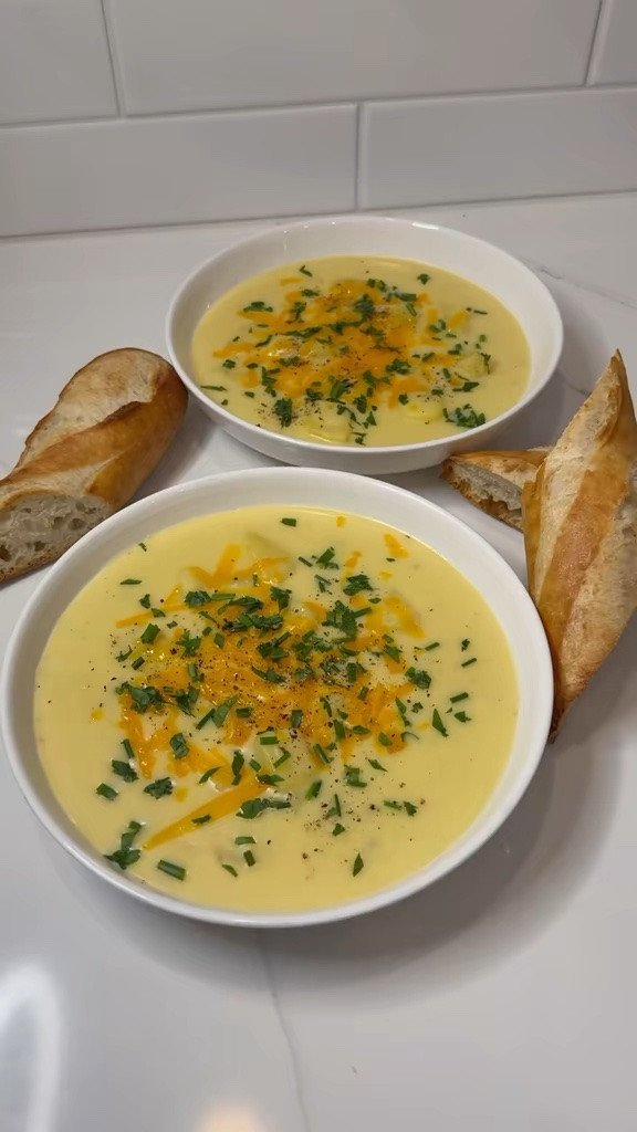 Let’s make a Cheesy Garlic Herb Potato Soup!
Here’s the recipe ❤️
https://wolfcaster.kitchen/recipes/f/cheesy-garlic-herb-potato-soup

#LTKdayinmylife #LTKfoodie #LTKHome