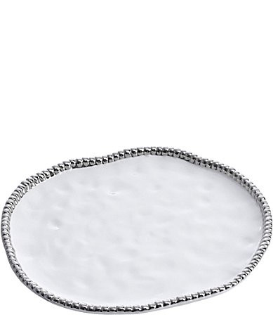 Pampa Bay Salerno Porcelain Round Serving Platter - White | Dillard's