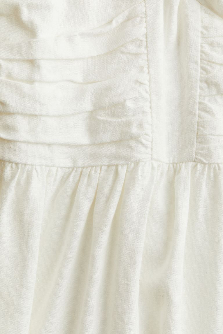 Linen-blend Strappy Dress | H&M (US + CA)