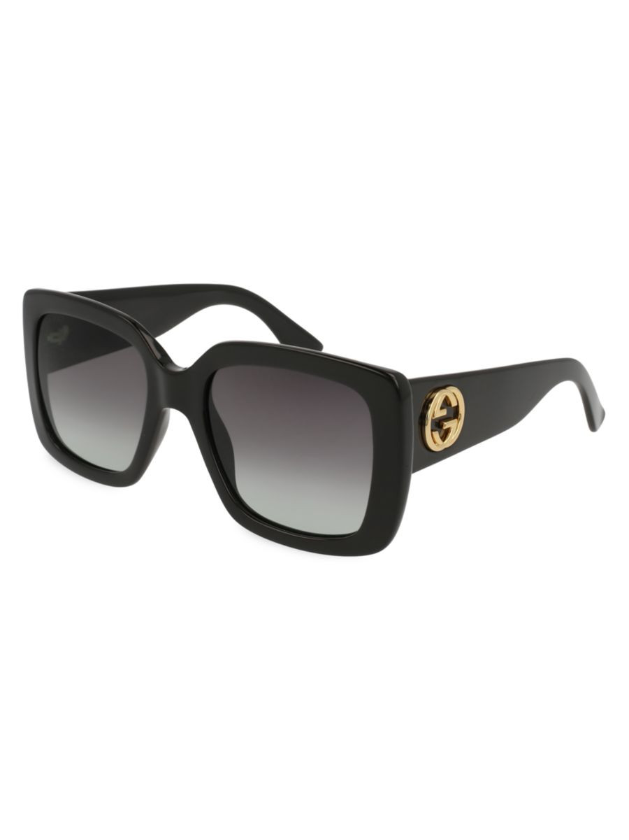 Pop Web 53MM Rectangular Sunglasses | Saks Fifth Avenue