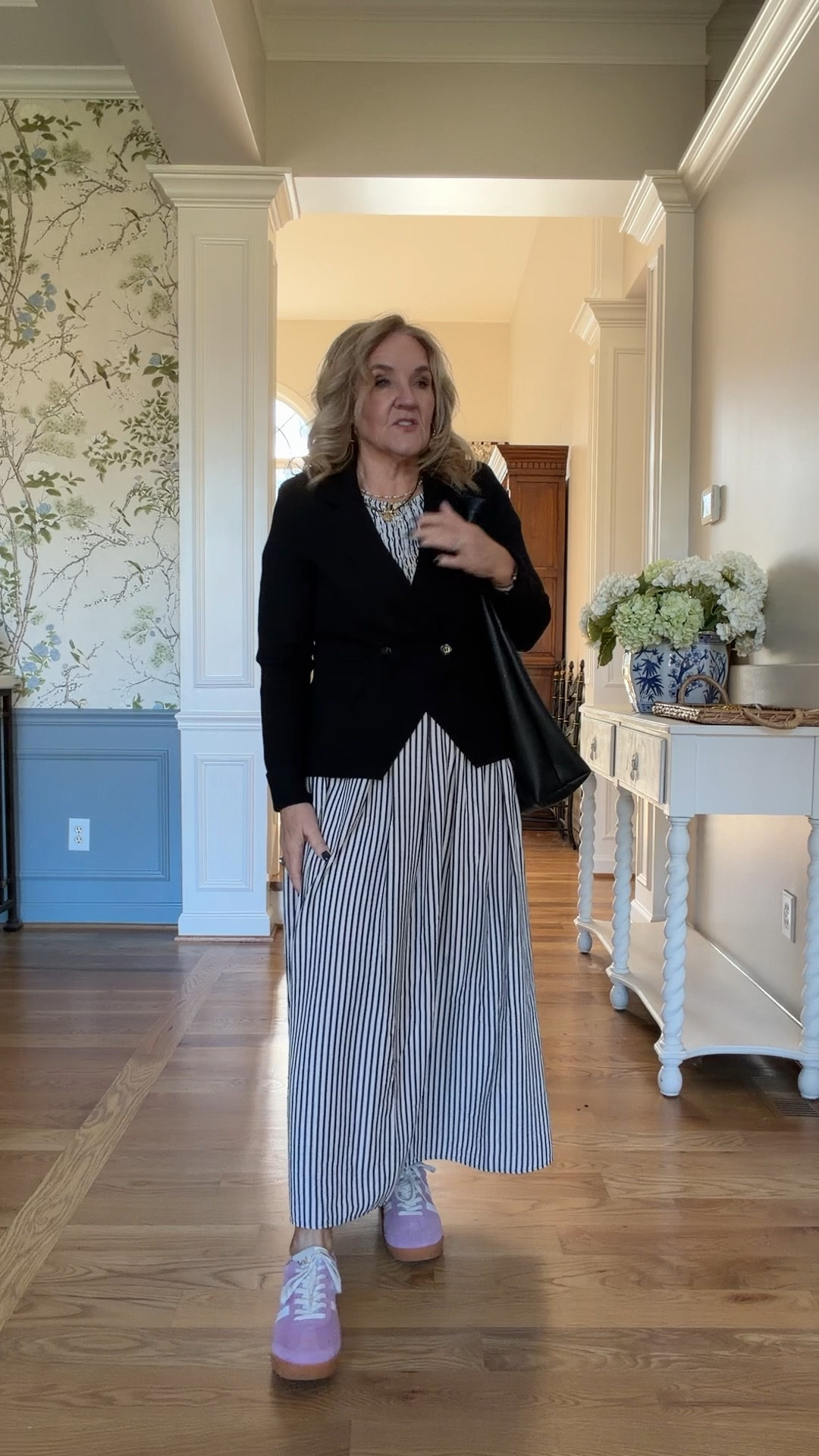 This one is getting limited fast! I’m wearing the medium. 
Anthropologie vacation dress striped dress 

#LTKPetite #LTKSeasonal #LTKOver40