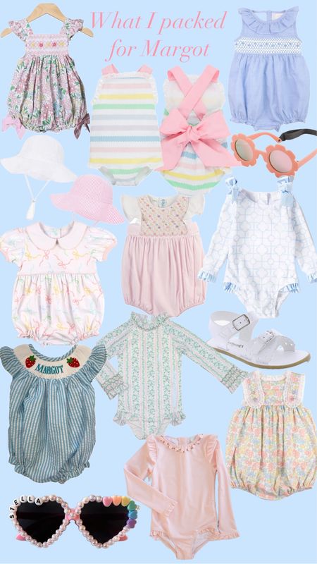 Baby girl beach packing guide. Just a little of what I’m packing for Margot for our beach trip 🩷

#LTKbaby #LTKkids #LTKfamily