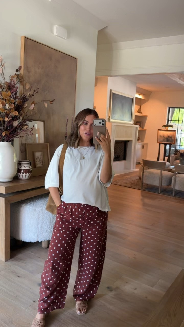 Wearing small in both this Amazon white tee & polka dot pants! One of my favorite looks as we head into fall & both are very bump friendly! 

Fall outfits || Amazon haul || Amazon fashion || bump friendly outfits || women’s fall style

#LTKBump #LTKSeasonal #LTKootd