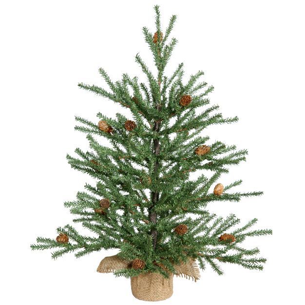 Vickerman Carmel Pine Artificial Christmas Tabletop Tree | Target