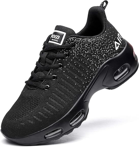 QAUPPE Womens Fashion Lightweight Air Sports Walking Sneakers Breathable Gym Jogging Running Tenn... | Amazon (US)