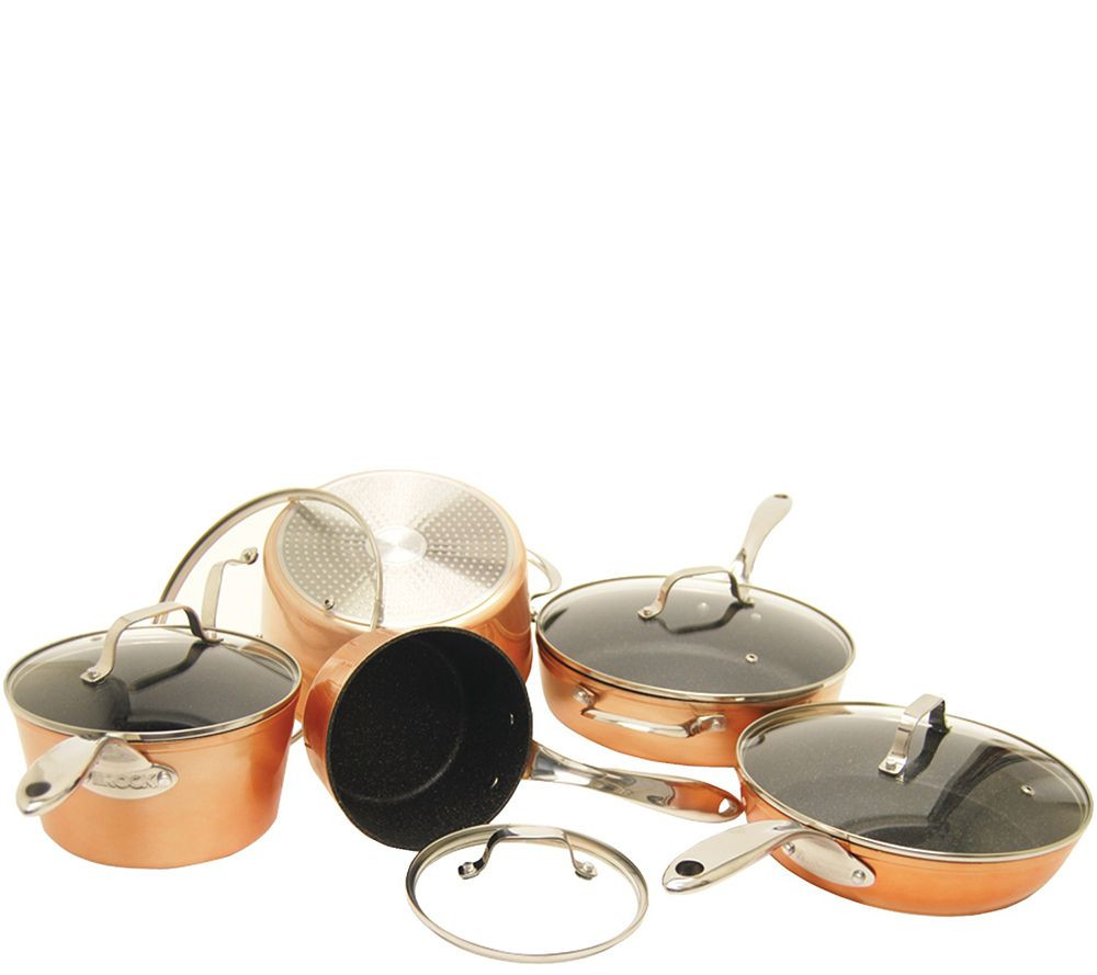 Starfrit 10-Piece Copper Cookware Set | QVC