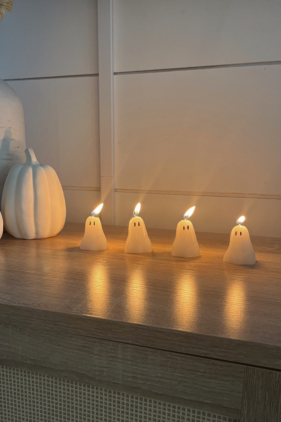 Halloween fall home decor - ghost candle lights - Halloween ghost candles 


#LTKHome