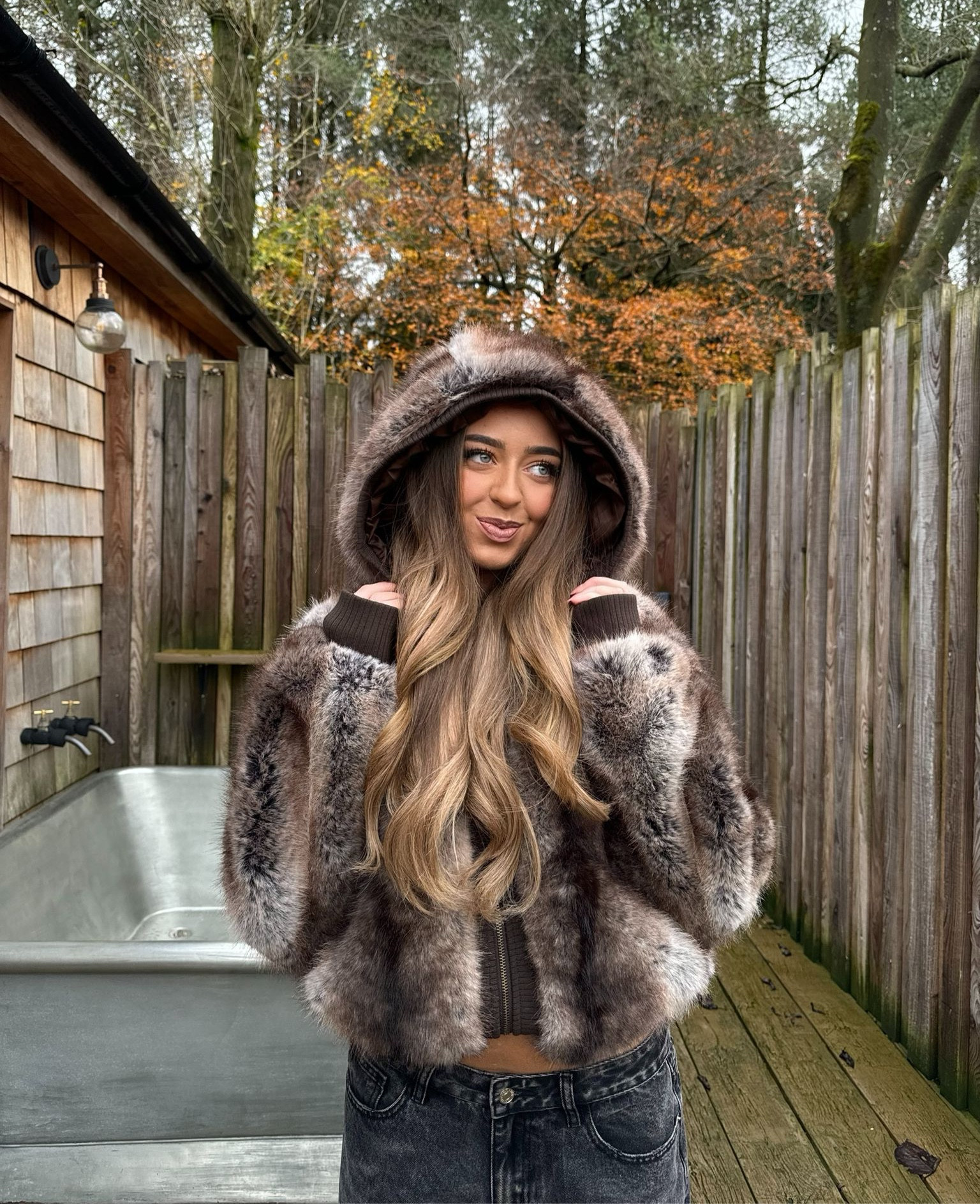 Jaded London hooded faux fur jacket 🤎

#LTKuk #LTKwinter #LTKeurope