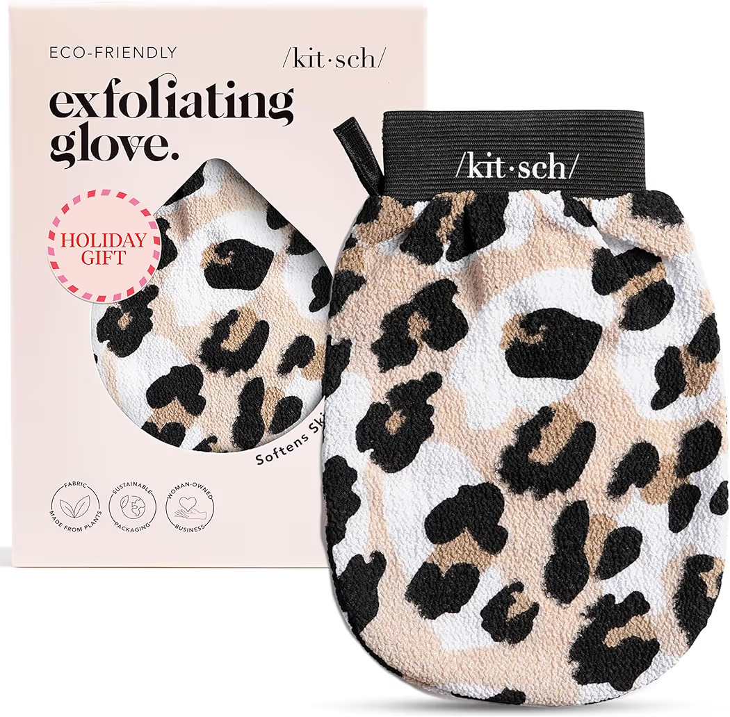 Kitsch Exfoliating Glove – Korean Exfoliating Mitt & Deep Exfoliating Body Scrubber for Shower,... | Amazon (US)