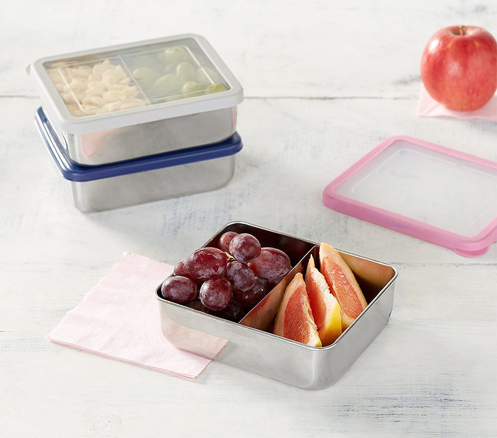 Spencer Stainless Steel Food Containers | Pottery Barn Kids