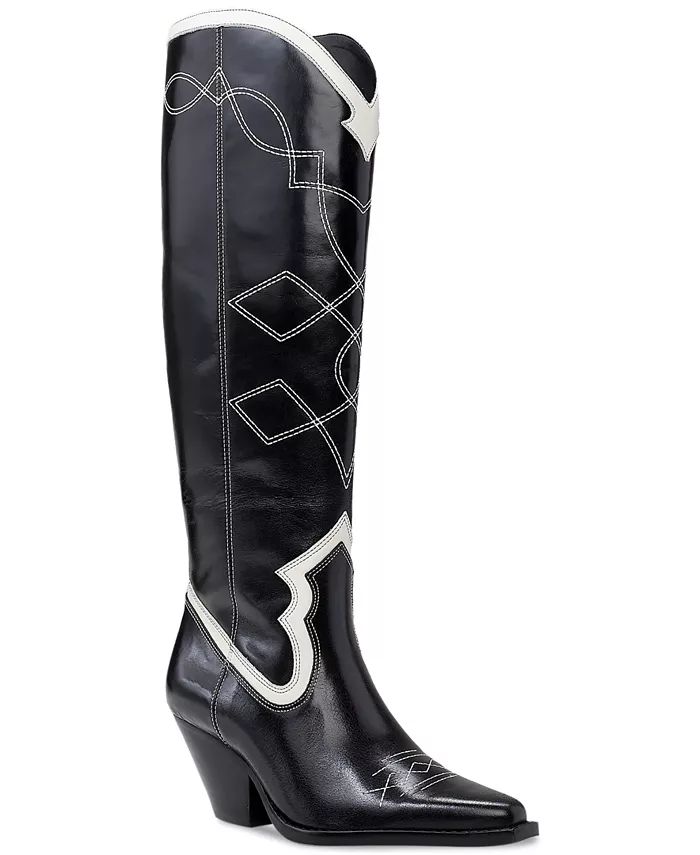 Vince Camuto Women's Nedema Western Top-Stitched Boots & Reviews - Boots - Shoes - Macy's | Macys (US)